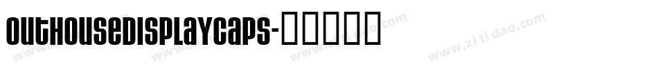 OutHouseDisplayCaps字体转换