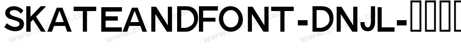Skateandfont-dnJl字体转换