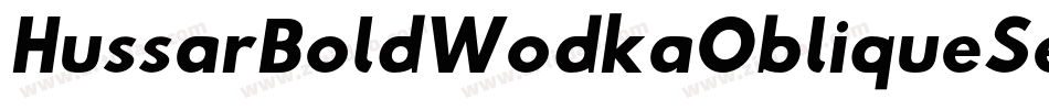 HussarBoldWodkaObliqueSeven-l7YD字体转换