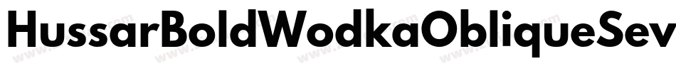 HussarBoldWodkaObliqueSeven-l7YD字体转换