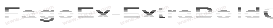 FagoEx-ExtraBoldCaps字体转换