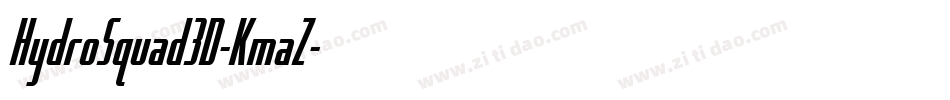 HydroSquad3D-KmaZ字体转换