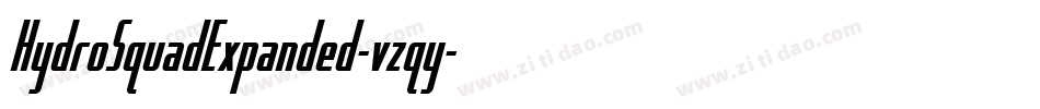 HydroSquadExpanded-vzqy字体转换