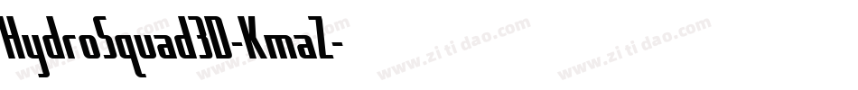 HydroSquad3D-KmaZ字体转换