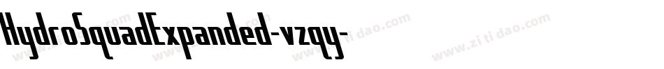 HydroSquadExpanded-vzqy字体转换