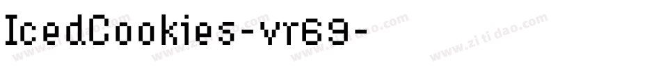 IcedCookies-vr69字体转换