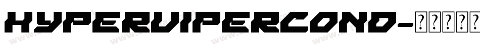hypervipercond字体转换
