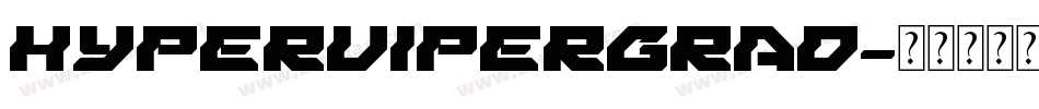 hypervipergrad字体转换