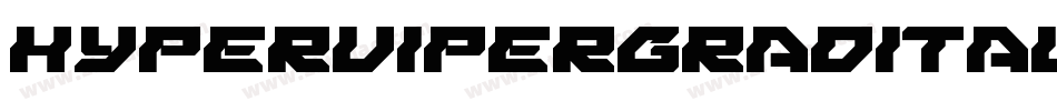 hypervipergradital字体转换