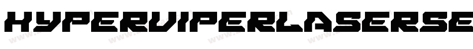 hyperviperlasersemital字体转换