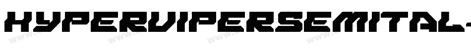 hypervipersemital字体转换