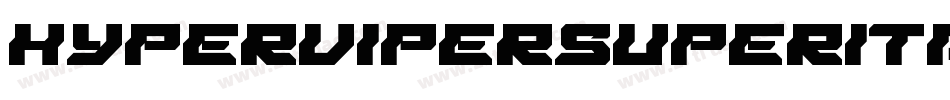 hypervipersuperital字体转换