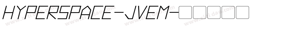 Hyperspace-JvEM字体转换