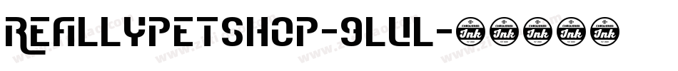 ReallyPetshop-9LvL字体转换