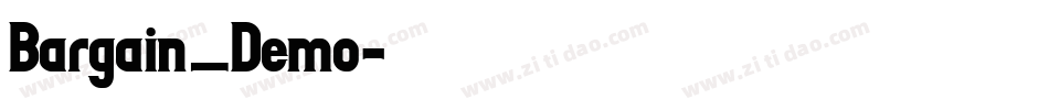 Bargain_Demo字体转换