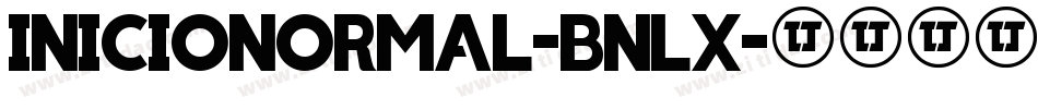 InicioNormal-BnLx字体转换