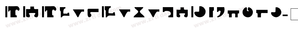 BYBlueLuxuryDiamond字体转换