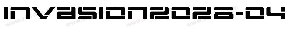Invasion2028-04md字体转换
