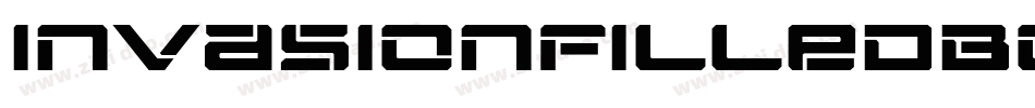 InvasionFilledBold-rX1K字体转换