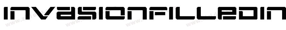 InvasionFilledInverse-Mxqv字体转换