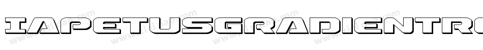 IapetusGradientRegular-gVA4字体转换