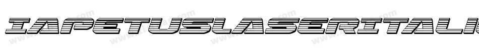 IapetusLaserItalic-eAol字体转换 IapetusLaserItalic-eAol字体转换