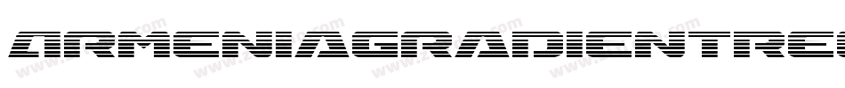 ArmeniaGradientRegular-Ywaq字体转换