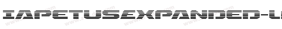 IapetusExpanded-LMy5字体转换