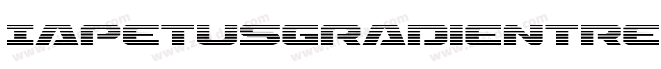 IapetusGradientRegular-gVA4字体转换