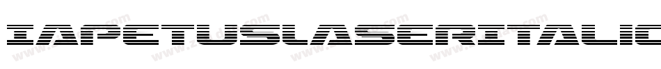 IapetusLaserItalic-eAol字体转换 IapetusLaserItalic-eAol字体转换