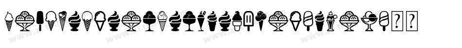 BadIceCreamDemoRegular-RzaM字体转换
