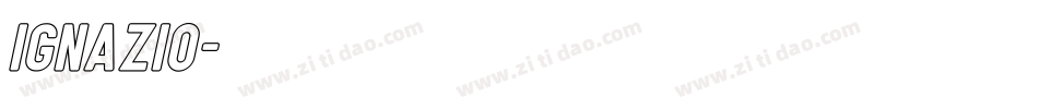 Ignazio字体转换
