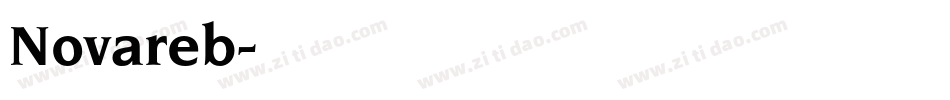 Novareb字体转换