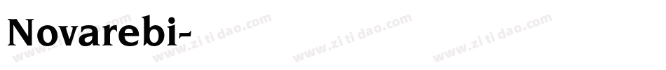 Novarebi字体转换
