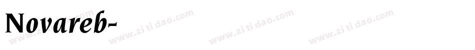 Novareb字体转换