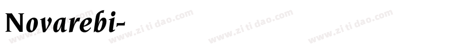 Novarebi字体转换