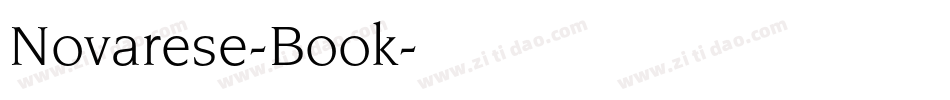 Novarese-Book字体转换