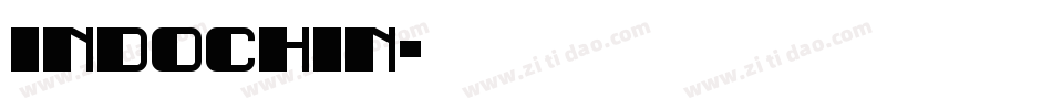 INDOCHIN字体转换