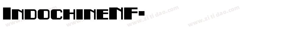 IndochineNF字体转换