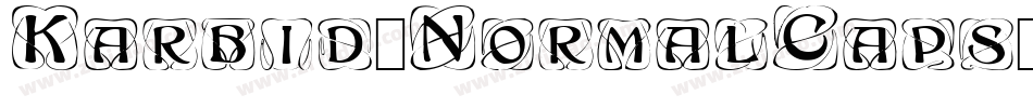 Karbid-NormalCaps字体转换
