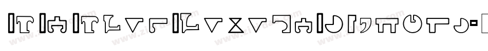 BYBlueLuxuryDiamond字体转换