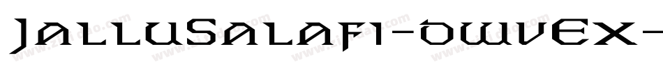 JalluSalafi-owvEx字体转换