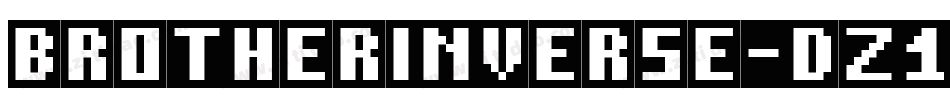 BrotherInverse-Dz1D字体转换
