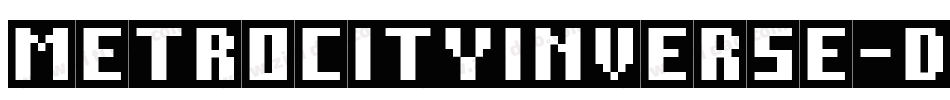MetroCityInverse-DjE1字体转换