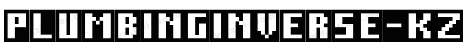 PlumbingInverse-KzGl字体转换
