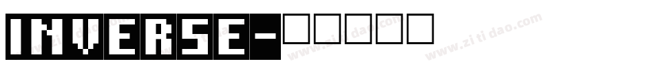 inverse字体转换