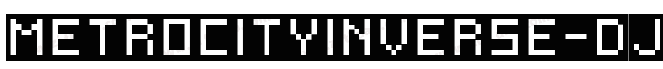 MetroCityInverse-DjE1字体转换