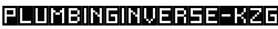 PlumbingInverse-KzGl字体转换