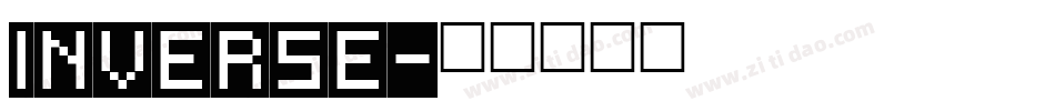 inverse字体转换