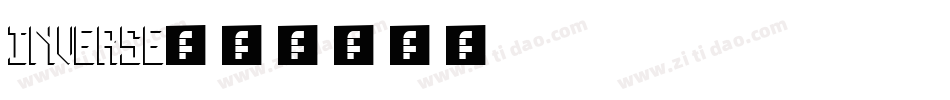 inverse字体转换